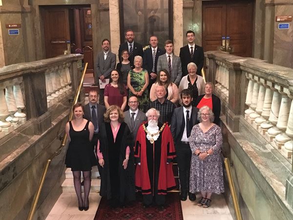 The 2017 intake of new Freemen